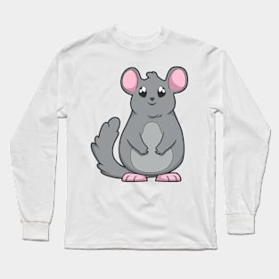 Kawaii Chinchilla Long Sleeve T-Shirt